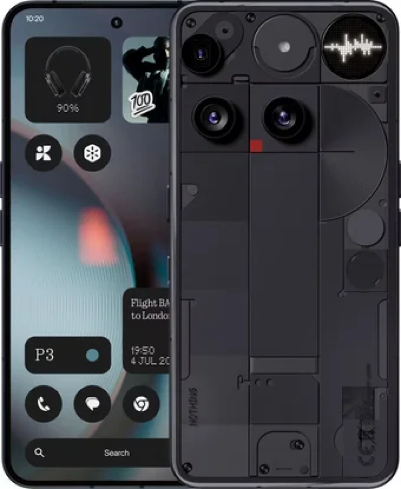 Смартфон Nothing Phone (3) 16GB/512GB (черный) - фото1