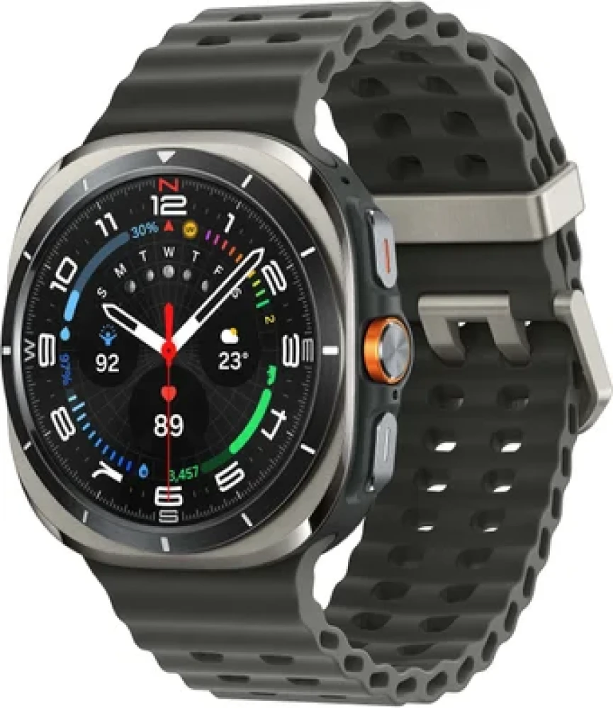Умные часы Samsung Galaxy Watch Ultra 2025 47 мм LTE (серый титан) - фото1