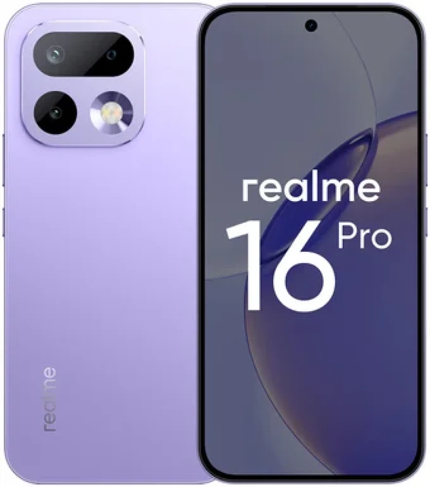 Смартфон Realme 16 Pro 5G 12GB/256GB международная версия (сиреневый) Смартфон Realme 16 Pro 5G 12GB/256GB международная версия (сиреневый)