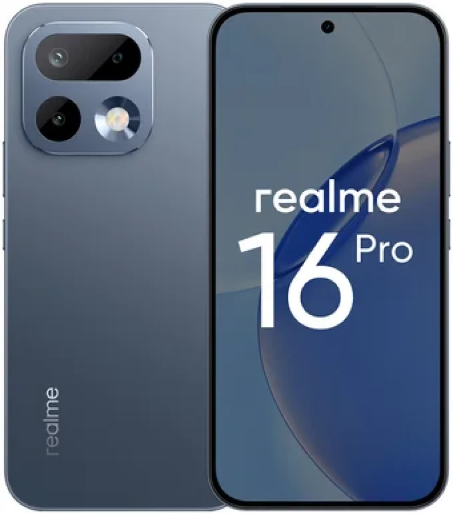 Смартфон Realme 16 Pro 5G 12GB/512GB международная версия (графитовый) Смартфон Realme 16 Pro 5G 12GB/512GB международная версия (графитовый)