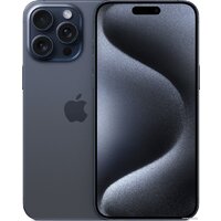 Телефон Apple iPhone 15 Pro Max 256GB (синий титан) - фото1
