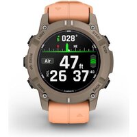 Умные часы Garmin Descent G2 (коричневый/розовый) - фото2