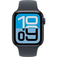 Умные часы Apple Watch SE 3 44 мм (алюминиевый корпус, полуночный/полуночный, спортивный силиконовый ремешок M/L) фото-2 Умные часы Apple Watch SE 3 44 мм (алюминиевый корпус, полуночный/полуночный, спортивный силиконовый ремешок M/L) фото-2