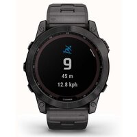 Умные часы Garmin Fenix 7X Sapphire Solar (серый карбон/серый карбон титан) - фото2