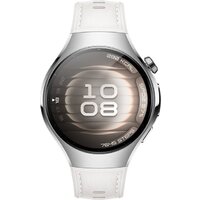 Умные часы Huawei Watch 5 42 мм (серебристый, с белым силиконовым ремешком, международная версия) фото-3 Умные часы Huawei Watch 5 42 мм (серебристый, с белым силиконовым ремешком, международная версия) фото-3