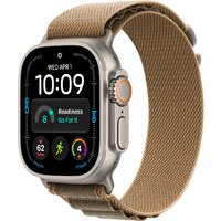 Умные часы Apple Watch Ultra 4 LTE 49 мм (титановый корпус, природный/песочный, текстильный ремешок размера M) - фото1 Умные часы Apple Watch Ultra 4 LTE 49 мм (титановый корпус, природный/песочный, текстильный ремешок размера M) - фото1