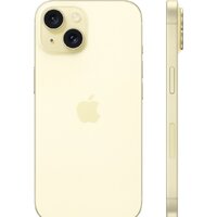 Телефон Apple iPhone 15 512GB (желтый) - фото2