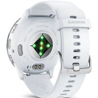 Умные часы Garmin Venu 3 (белый, с силиконовым ремешком) - фото2