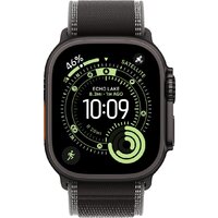 Умные часы Apple Watch Ultra 3 LTE 49 мм (титановый корпус, черный/черный, нейлоновый ремешок размера M/L) фото-2 Умные часы Apple Watch Ultra 3 LTE 49 мм (титановый корпус, черный/черный, нейлоновый ремешок размера M/L) фото-2