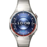 Умные часы Huawei Watch GT 6 Pro 46 мм (серебристый, с серебристым браслетом, международная версия) - фото2