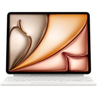 Чехол с клавиатурой Apple Magic Keyboard для iPad Air 13" 7-го поколения (белый, нет кириллицы) - фото1