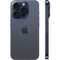Телефон Apple iPhone 15 Pro 128GB (синий титан) - фото2