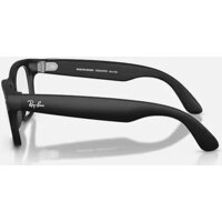 Умные очки Ray-Ban Meta Wayfarer Gen 2 RW4012 (large, черный матовый/прозрачный) фото-4