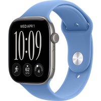 Умные часы Apple Watch Series 12 46 мм (алюминиевый корпус, серый космос/синий, спортивный силиконовый ремешок M/L) - фото1 Умные часы Apple Watch Series 12 46 мм (алюминиевый корпус, серый космос/синий, спортивный силиконовый ремешок M/L) - фото1