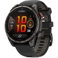 Умные часы Garmin Fenix 8 Pro 47 мм (серый, черный силиконовый ремешок) Умные часы Garmin Fenix 8 Pro 47 мм (серый, черный силиконовый ремешок)
