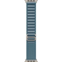 Умные часы Apple Watch Ultra 3 LTE 49 мм (титановый корпус, природный/голубой, текстильный ремешок размера S) фото-3 Умные часы Apple Watch Ultra 3 LTE 49 мм (титановый корпус, природный/голубой, текстильный ремешок размера S) фото-3
