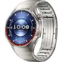 Умные часы Huawei Watch GT 6 Pro 46 мм (серебристый, с серебристым браслетом, международная версия) - фото1