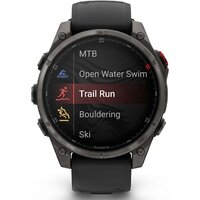 Умные часы Garmin Fenix 8 Pro 47 мм (серый, черный силиконовый ремешок) фото-4 Умные часы Garmin Fenix 8 Pro 47 мм (серый, черный силиконовый ремешок) фото-4