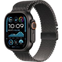 Умные часы Apple Watch Ultra 2 LTE 49 мм (титановый корпус, черный/черный, миланская петля M) Умные часы Apple Watch Ultra 2 LTE 49 мм (титановый корпус, черный/черный, миланская петля M)