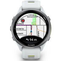 Умные часы Garmin Forerunner 970 47 мм (белый/зеленый) фото-3
