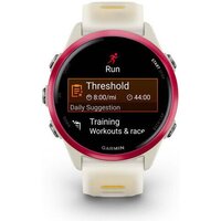 Умные часы Garmin Forerunner 570 42 мм (бежевый/розовый) фото-2