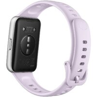 Фитнес-браслет Huawei Band 11 (серебристый алюминиевый корпус, с сиреневым силиконовым ремешком, международная версия) - фото2
