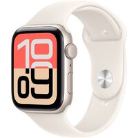 Умные часы Apple Watch SE 3 44 мм (алюминиевый корпус, звездный свет/звездный свет, спортивный силиконовый ремешок M/L) Умные часы Apple Watch SE 3 44 мм (алюминиевый корпус, звездный свет/звездный свет, спортивный силиконовый ремешок M/L)