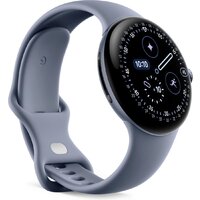 Умные часы Google Pixel Watch 4 45 мм (лунный камень/лунный камень, спортивный силиконовый ремешок) - фото2