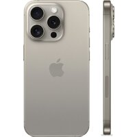 Телефон Apple iPhone 15 Pro 256GB (природный титан) фото-2 Телефон Apple iPhone 15 Pro 256GB (природный титан) фото-2
