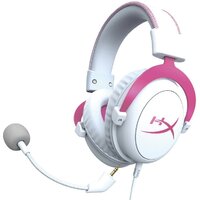 Наушники HyperX Cloud II (белый/розовый) - фото2