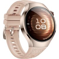 Умные часы Huawei Watch 5 42 мм (песочный, с бежевым силиконовым ремешком, международная версия) фото-5 Умные часы Huawei Watch 5 42 мм (песочный, с бежевым силиконовым ремешком, международная версия) фото-5
