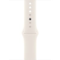 Умные часы Apple Watch SE 3 44 мм (алюминиевый корпус, звездный свет/звездный свет, спортивный силиконовый ремешок S/M) фото-3 Умные часы Apple Watch SE 3 44 мм (алюминиевый корпус, звездный свет/звездный свет, спортивный силиконовый ремешок S/M) фото-3