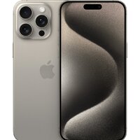 Телефон Apple iPhone 15 Pro Max 256GB (природный титан) - фото1
