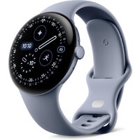 Умные часы Google Pixel Watch 4 45 мм (лунный камень/лунный камень, спортивный силиконовый ремешок) - фото1