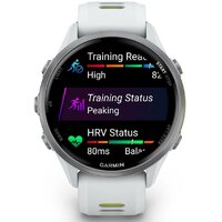Умные часы Garmin Forerunner 970 47 мм (белый/зеленый) фото-2