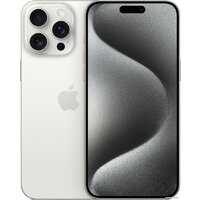 Телефон Apple iPhone 15 Pro Max 256GB (белый титан) Телефон Apple iPhone 15 Pro Max 256GB (белый титан)
