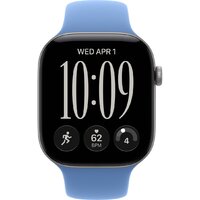 Умные часы Apple Watch Series 12 46 мм (алюминиевый корпус, серый космос/синий, спортивный силиконовый ремешок S/M) - фото2 Умные часы Apple Watch Series 12 46 мм (алюминиевый корпус, серый космос/синий, спортивный силиконовый ремешок S/M) - фото2
