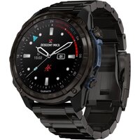 Умные часы Garmin Descent Mk3i 51 мм (карбоново-серый титан, с черным титановым браслетом) - фото1