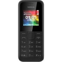 Кнопочный телефон Nokia 105 Dual SIM Black Кнопочный телефон Nokia 105 Dual SIM Black