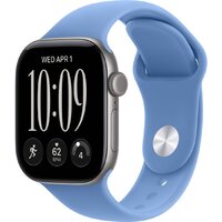 Умные часы Apple Watch Series 12 42 мм (алюминиевый корпус, серый космос/синий, спортивный силиконовый ремешок M/L) - фото1 Умные часы Apple Watch Series 12 42 мм (алюминиевый корпус, серый космос/синий, спортивный силиконовый ремешок M/L) - фото1