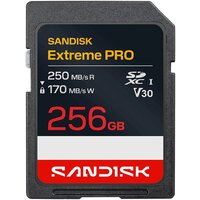 Карта памяти SanDisk Extreme PRO SDXC SDSDXXJ-256G-GSCIN 256GB - фото1