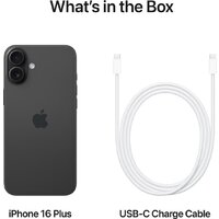 Телефон Apple iPhone 16 Plus 128GB (черный) фото-5