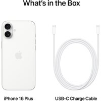Телефон Apple iPhone 16 Plus Dual eSim 512GB (белый) фото-5