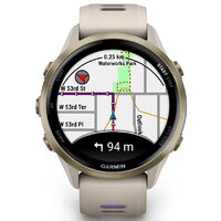 Умные часы Garmin Forerunner 970 47 мм (бежевый/фиолетовый) - фото2